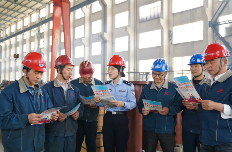 抵制網(wǎng)絡(luò)謠言、共建清朗家園宣傳活動(dòng)走進(jìn)鵬飛